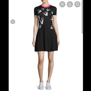 Alexander McQueen Bird Swallow Knit Dress